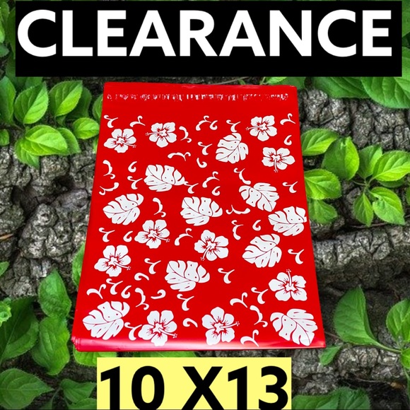 CLEARANCE 50 10X13 Hibiscus Mailers PRICE IS FIRM - Picture 3 of 4